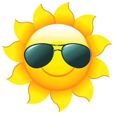 free sunshine clip art images